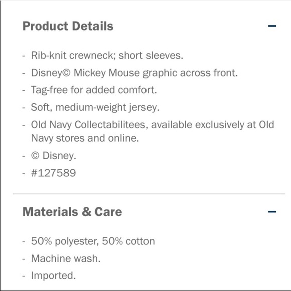 Old Navy Disney Men’s Mickey Mouse Tee White - Picture 8 of 8